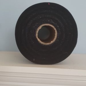 6 inch x 100 yards black tulle